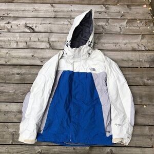 Vintage The North Face Hyvent Jacket small Varsity Blue